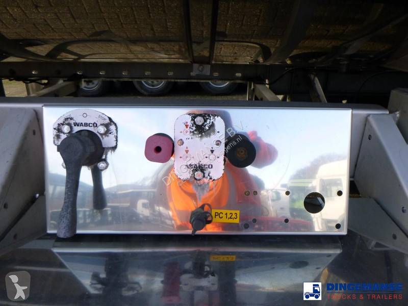 نصف مقطورة Burg Chemical tank inox L4BH 30 m3 /...