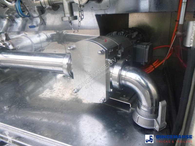 نصف مقطورة LAG Food tank inox 32m3 / 3 comp +...