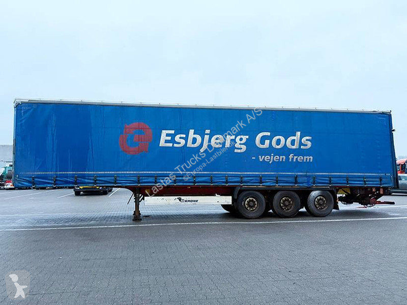 نصف مقطورة Krone Curtainsider / Planenauflieger...