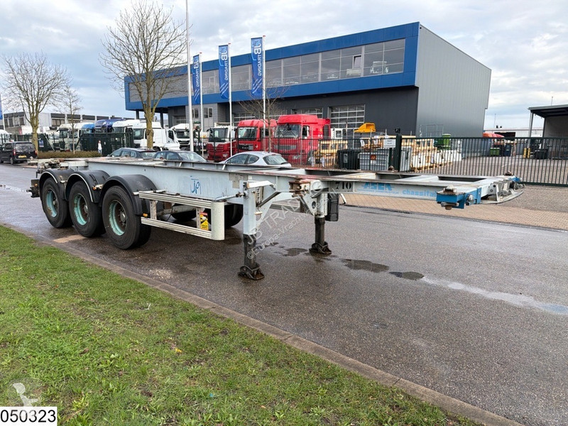 نصف مقطورة Asca Chassis 10 / 20 / 30 ft, ADR