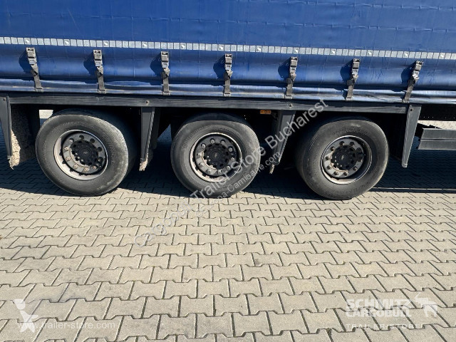 نصف مقطورة Schmitz Cargobull Curtainsider Mega
