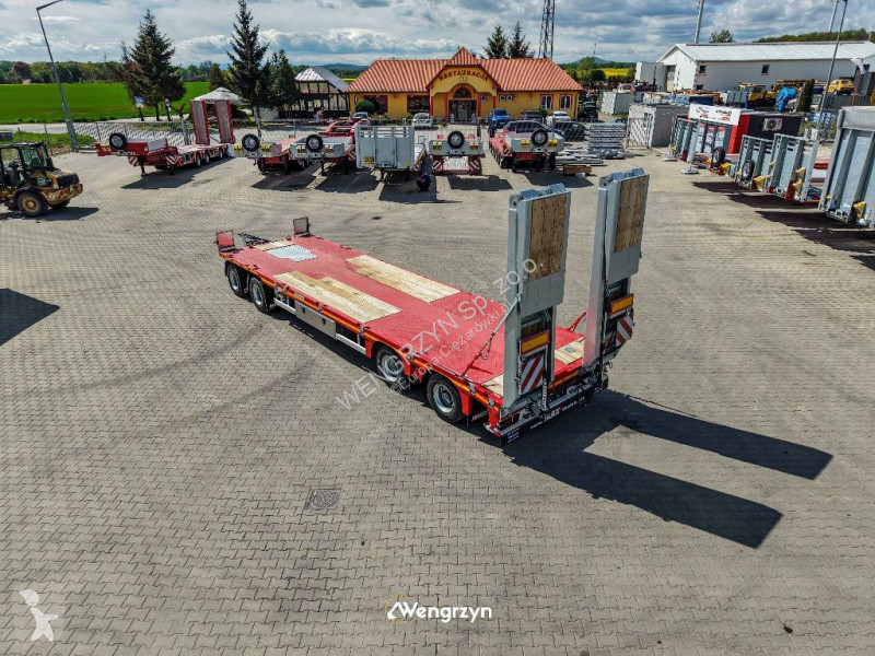 Náves MAX Trailer 4 osiowa przyczepa, najazdy...