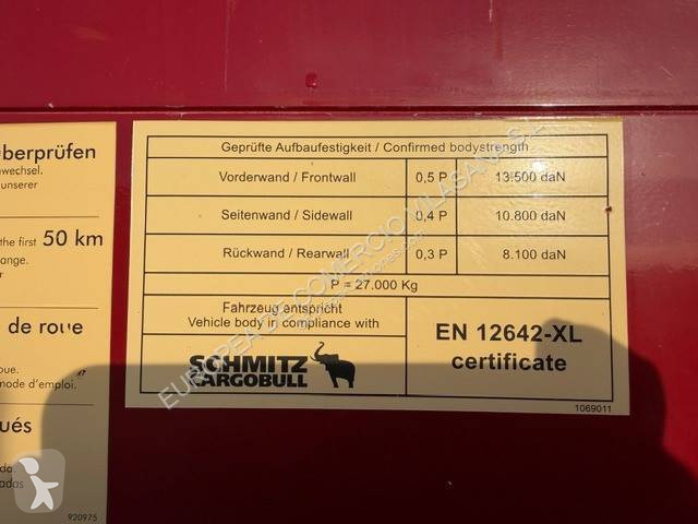 نصف مقطورة Schmitz Cargobull tauliner XL