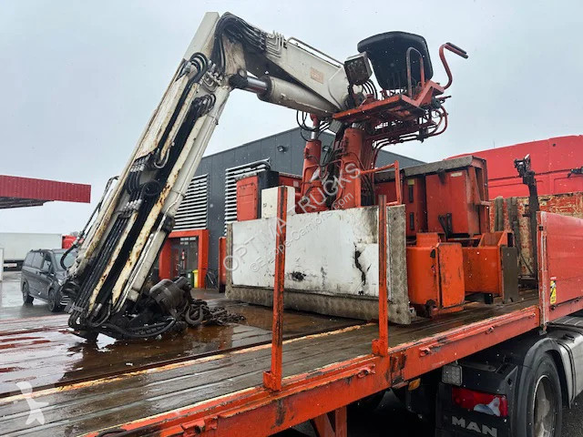 نصف مقطورة KWB P-393-STI-H4 KRAAN KENNIS 24000