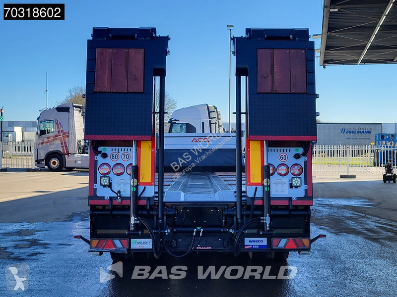 نصف مقطورة  LOWBED 4 axles NEW! Lifting Axle +...