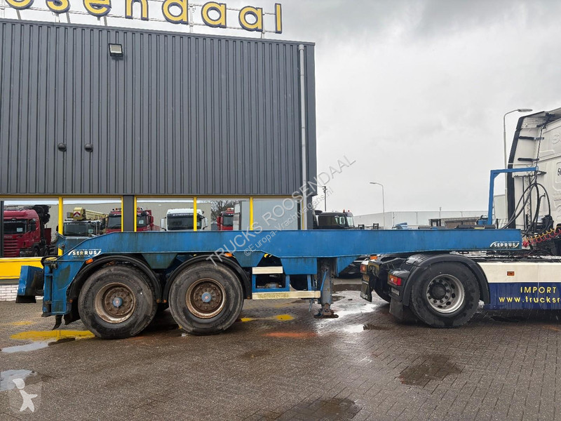 نصف مقطورة Serrus SILO tipper 90 degrees