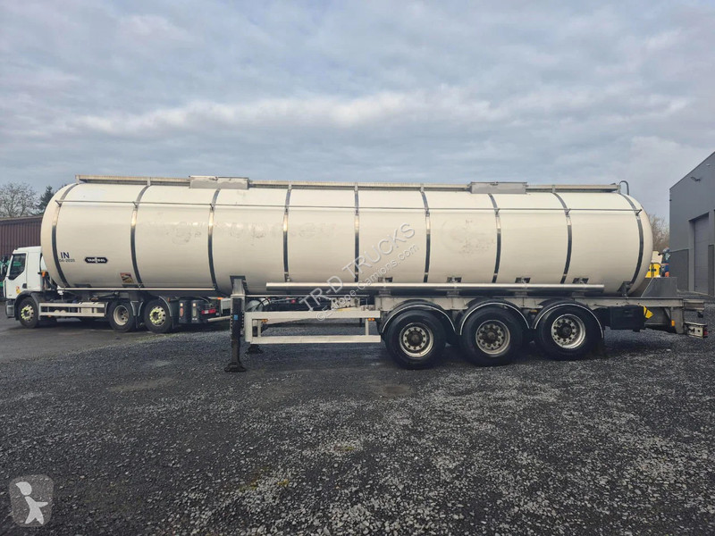 نصف مقطورة Van Hool 26500L INSULATED INOX TANK...