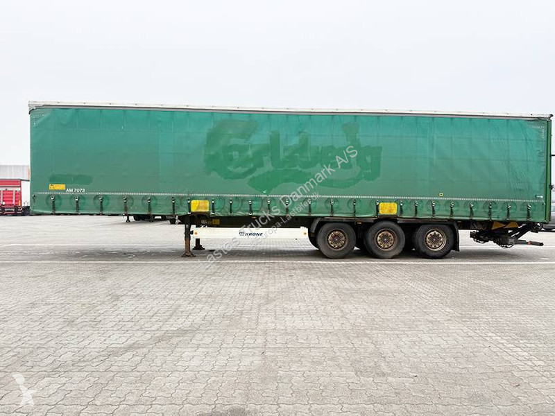 نصف مقطورة Krone Curtainsider / Planenauflieger...