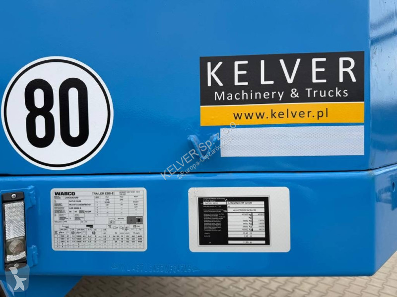 نصف مقطورة Langendorf SATUE 30/39 * * 3-axle *...