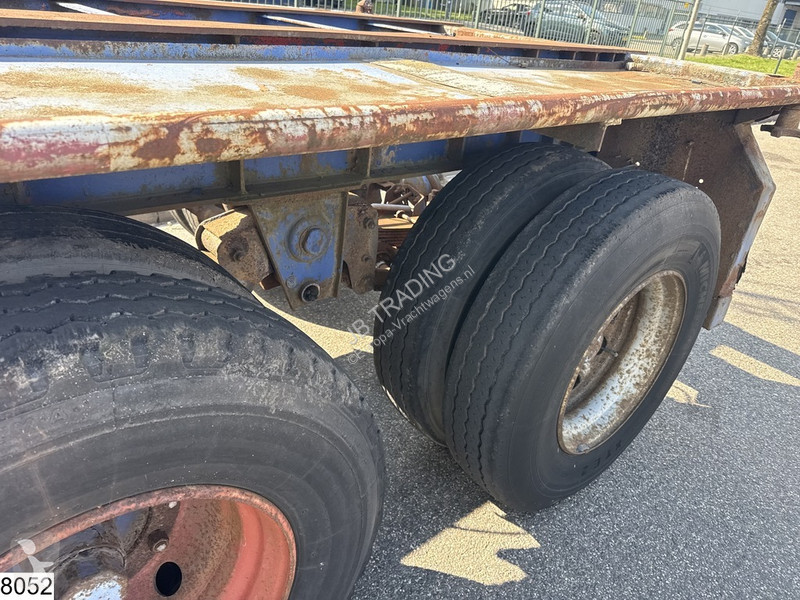 نصف مقطورة Groenewegen Chassis 20 ft,...