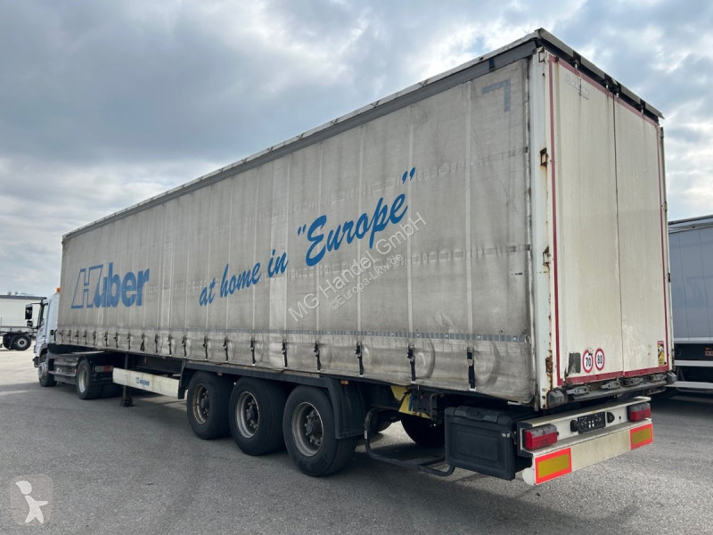 نصف مقطورة Krone SD Tautliner, Edscha-Verdeck,...