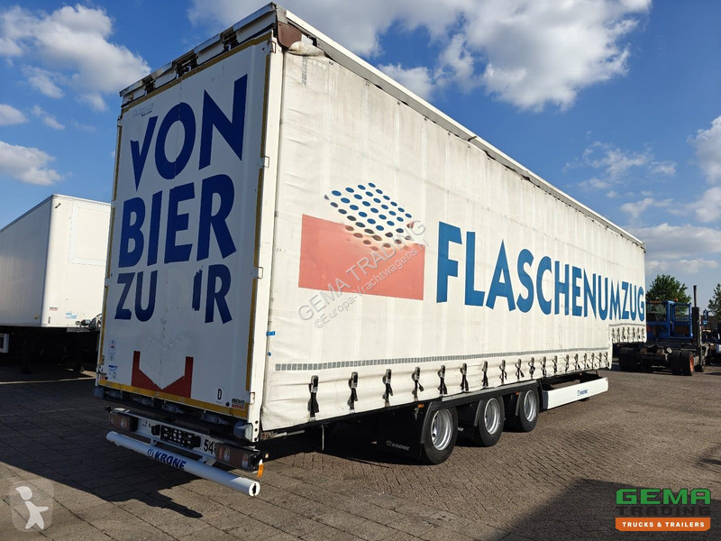 Semi remorque Krone 13.6m Sliding Curtains -...