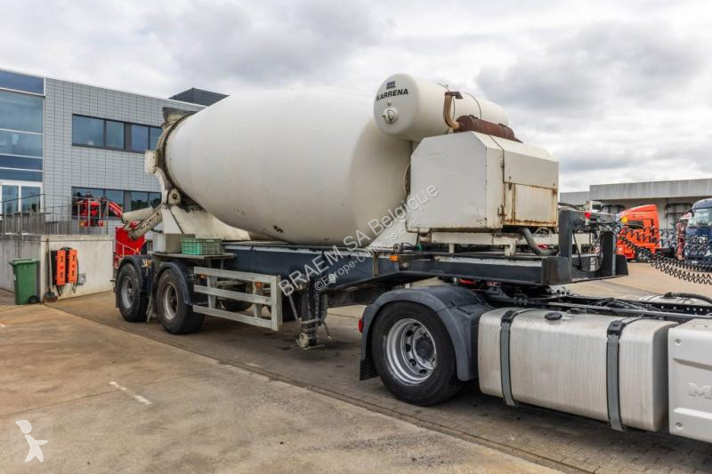 نصف مقطورة Renders  BETON MIXER 12M3 + MOTOR...