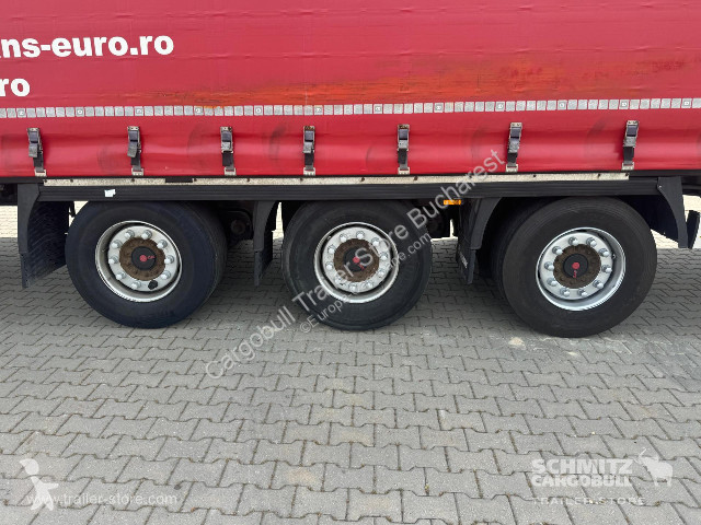نصف مقطورة Krone Curtainsider Mega