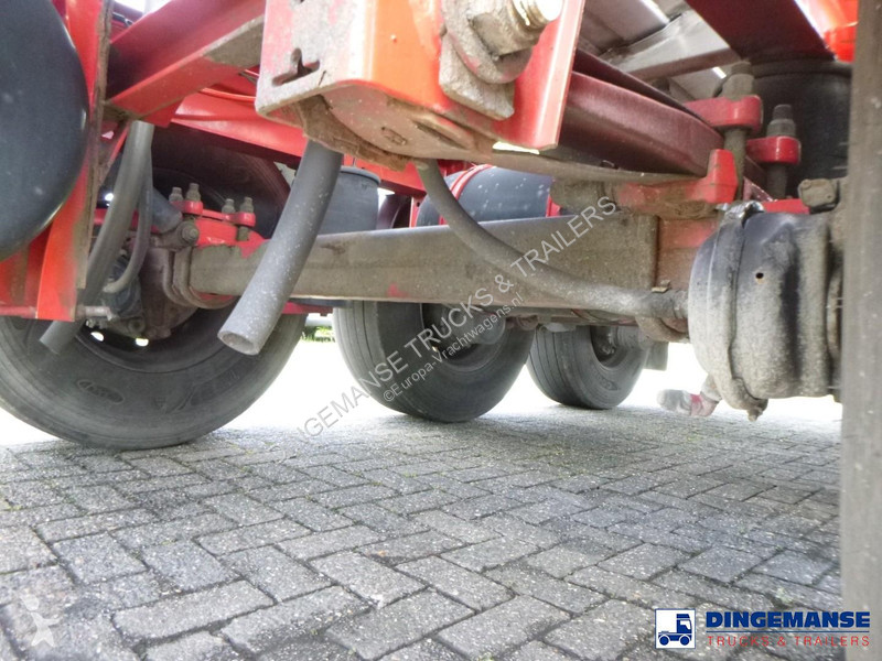 نصف مقطورة Burg Chemical tank inox L4BH 22.5 m3...