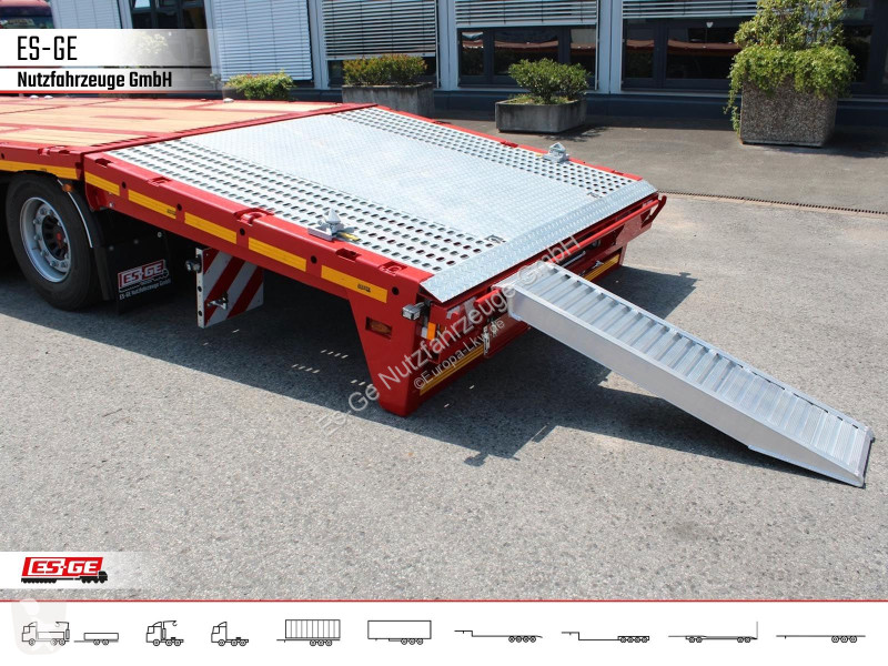نصف مقطورة ES-GE 3-Achs Megatrailer, hydr....
