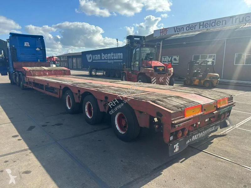 نصف مقطورة Faymonville 3 AXLE STEERING , DOUVLE...