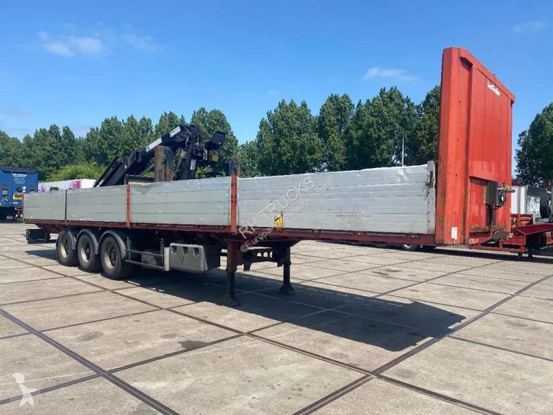 نصف مقطورة Lecitrailer 3 AXLE - BPW + HIAB R165 F3