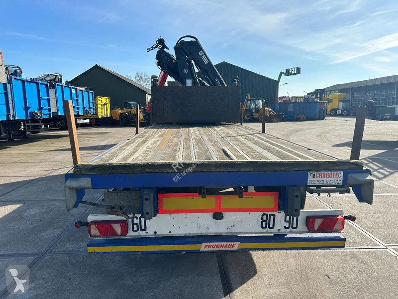 نصف مقطورة Fruehauf MET 3 AXLE SAF + HIAB 122E...