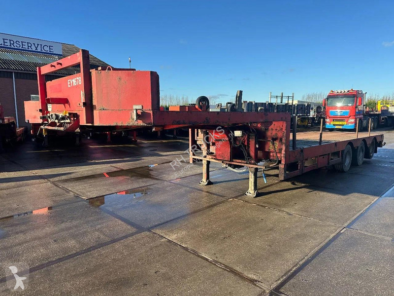 نصف مقطورة Broshuis 3 AXLE , EXTENDABLE 5 METER
