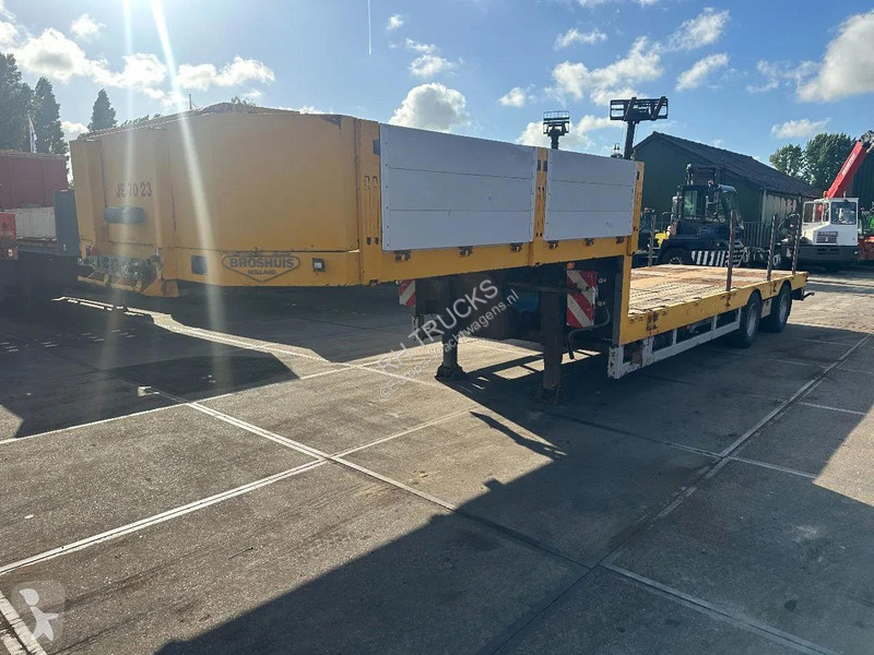 نصف مقطورة Broshuis 21N58A 2 AXLE - LAST AXLE...