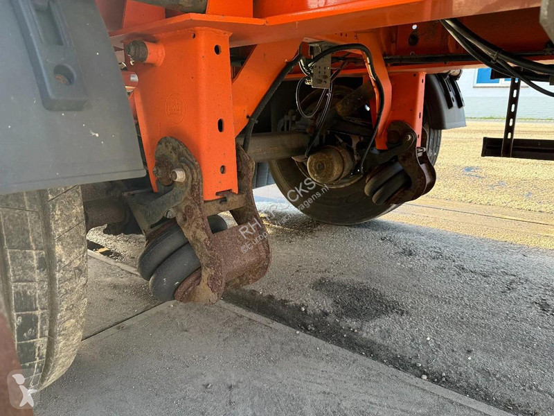 نصف مقطورة Krone 2 AXLE - WITH STEERING AXLE