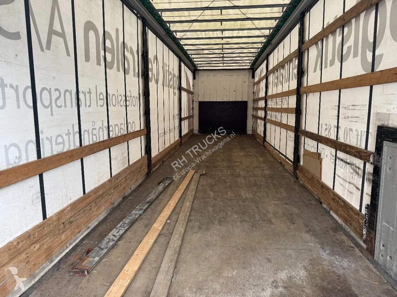 نصف مقطورة Krone SE 1 AXLE - SLIDING ROOF BÄR...