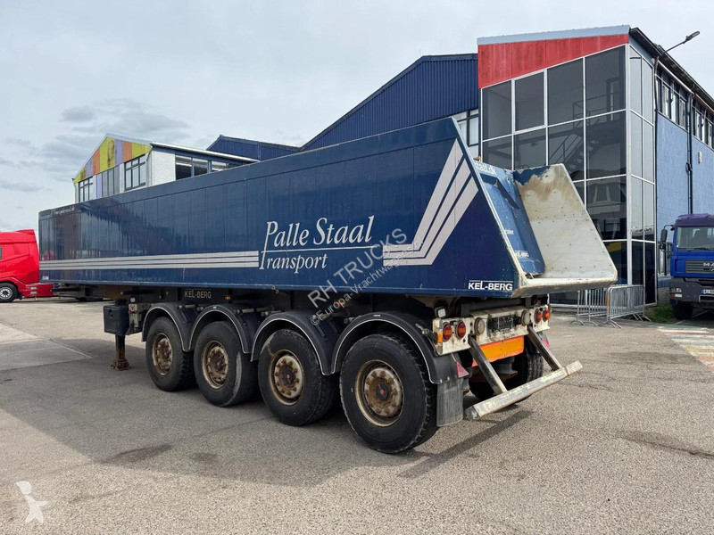 نصف مقطورة Kel-Berg 4 AXLE - SAF - KIPPER