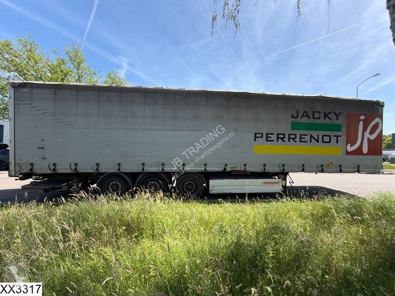 نصف مقطورة Fruehauf Tautliner Dhollandia