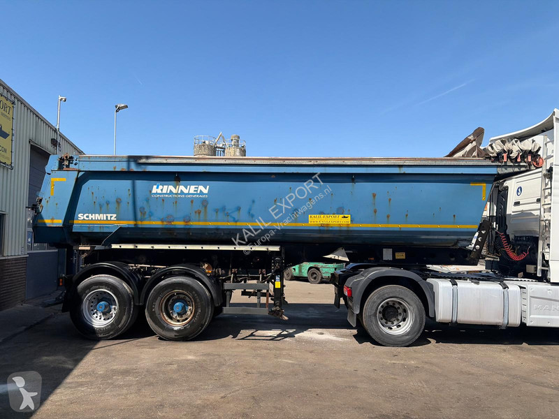 نصف مقطورة Schmitz Cargobull 18 Kipper Dump...