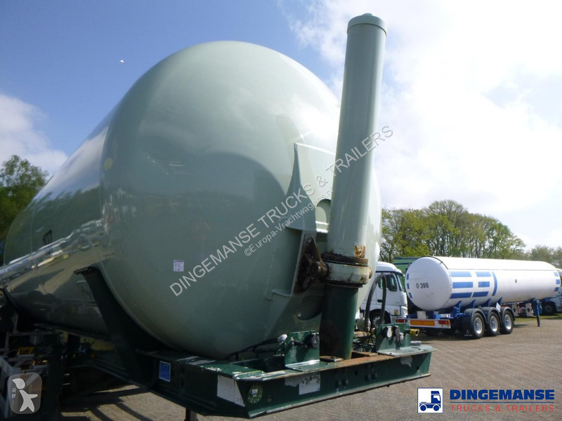 Feldbinder Powder tank alu 60 m3 (tipping)...