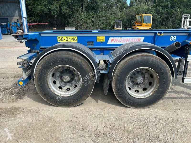 نصف مقطورة Fruehauf Trailer Chassis Coupling...