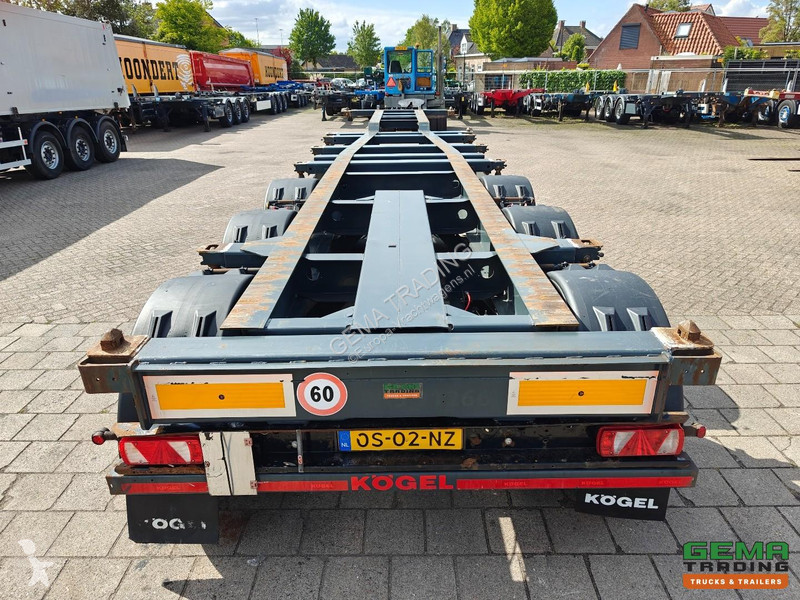 نصف مقطورة Kögel PORT 40 SIMPLEX 20 20/30/40FT...