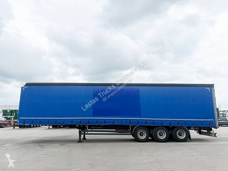نصف مقطورة Kel-Berg Curtainsider / Planenauflieger