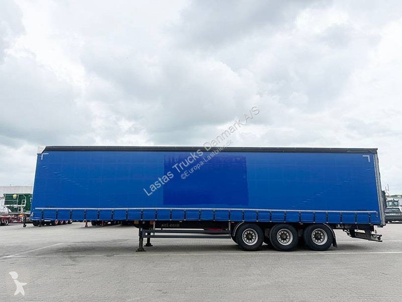 نصف مقطورة Kel-Berg Curtainsider / Planenauflieger