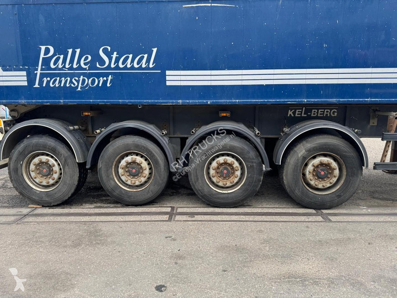 نصف مقطورة Kel-Berg 4 AXLE SAF - KIPPER
