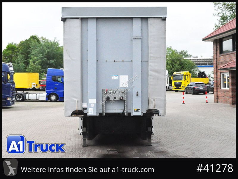 نصف مقطورة  Schröder, Jumbo, Hubdach, Getränke,
