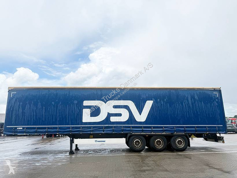 نصف مقطورة Krone Curtainsider / Planenauflieger