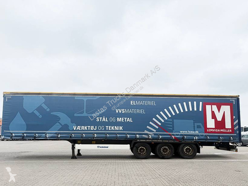 نصف مقطورة Krone Curtainsider / Planenauflieger