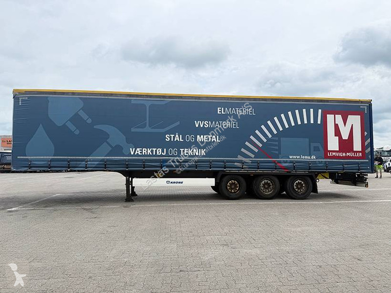 نصف مقطورة Krone Curtainsider / Planenauflieger
