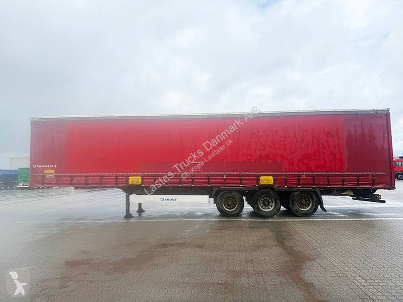 نصف مقطورة Krone Curtainsider / Planenauflieger