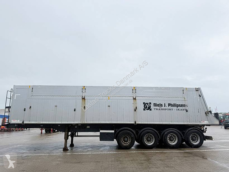 Sættevogn CMT Tipper / Alukastenmulde Kipper 55M3