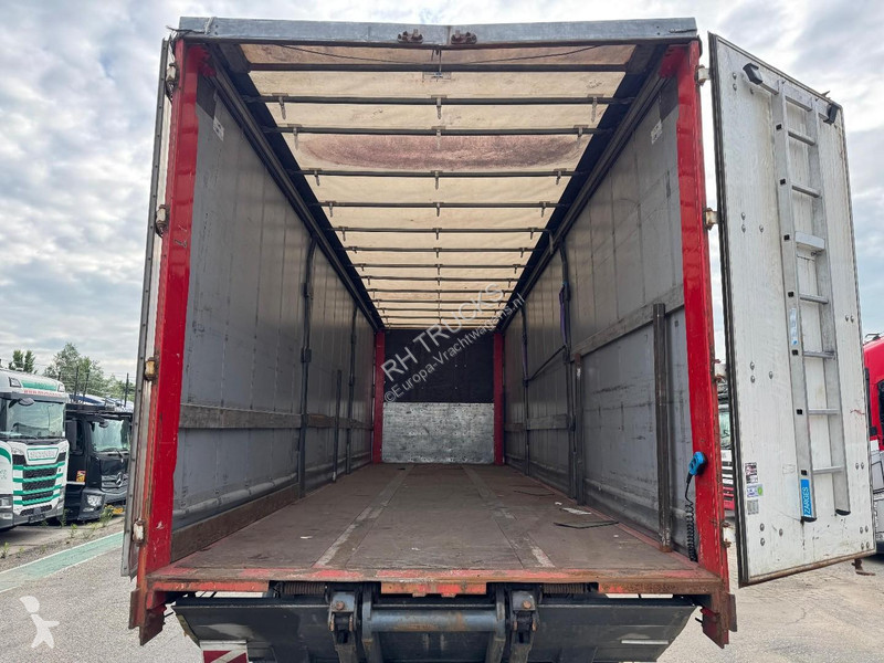 نصف مقطورة  1 AS 1 AXLE + BOX 9,1 METER INSIDE...