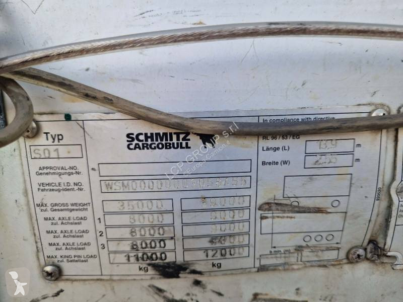 Semirimorchio Schmitz Cargobull