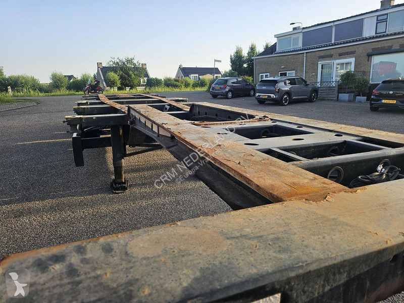 نصف مقطورة Krone / REAR SLIDER / DUTCH CHASSIS...