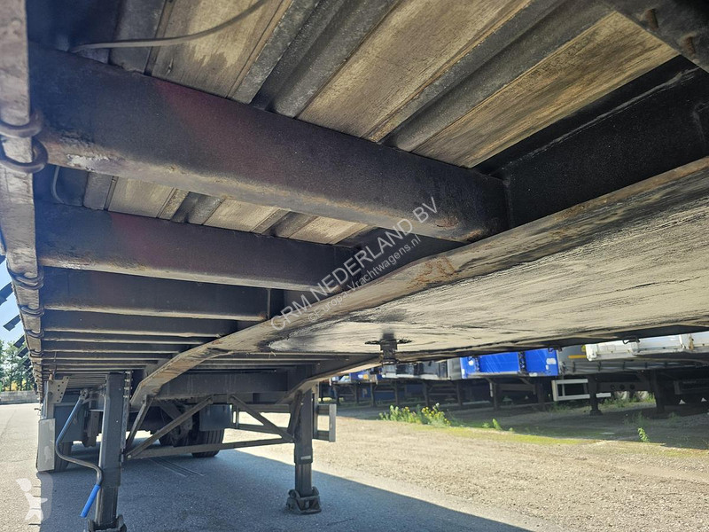 نصف مقطورة Pacton T3 001 /3 axle curtainsider...