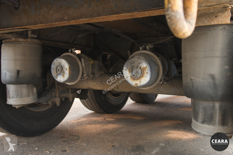 نصف مقطورة Krone 3 axles BPW TAMBOUR BACHE