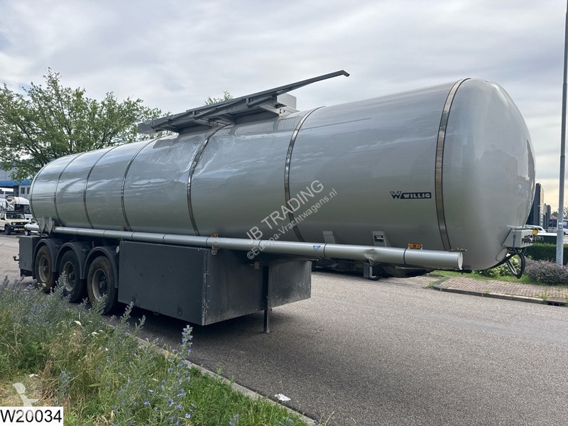 نصف مقطورة Willig Fuel 38.000 L, 2 Comp