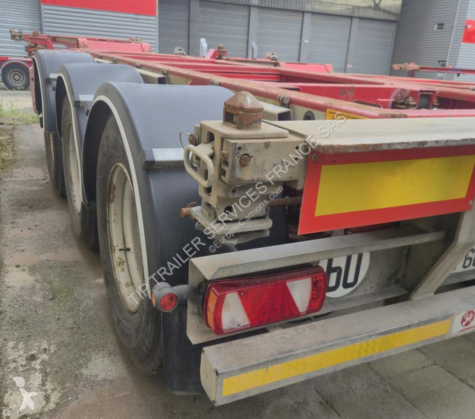 نصف مقطورة Fruehauf Trailer Chassis Gooseneck...