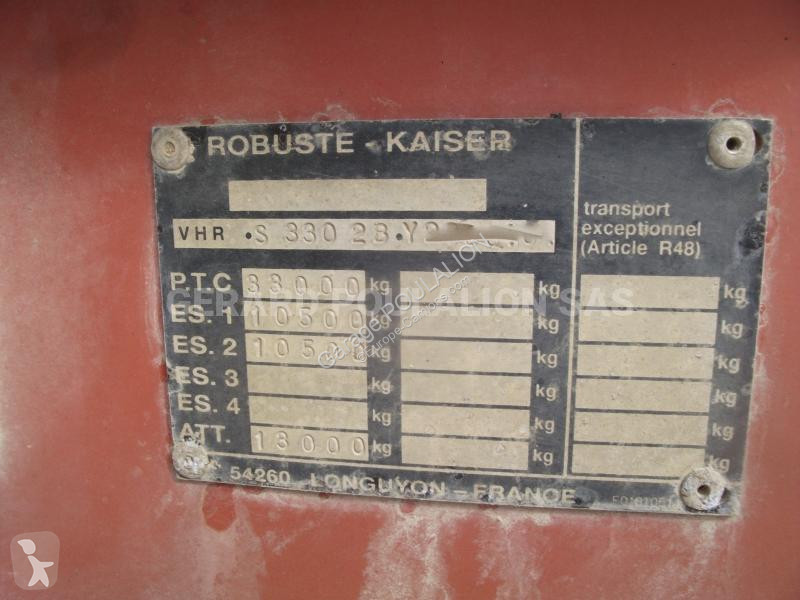 Náves Robuste Kaiser  2 ess. 4 gros pneus